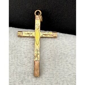 Vintage Gold Filled Cross Religious